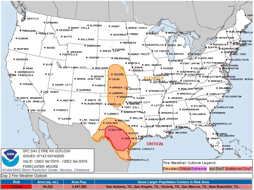 fire weather march 15 2025