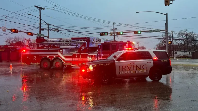 irving texas after storm damage march 4 2025
