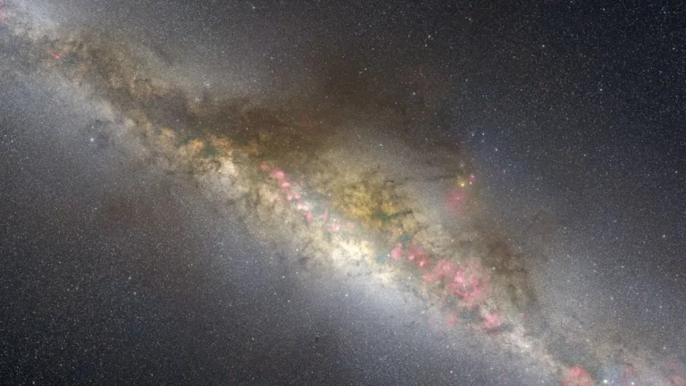 milky way by nasa esa and z levay