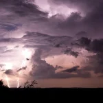 Thunderstorm lightning