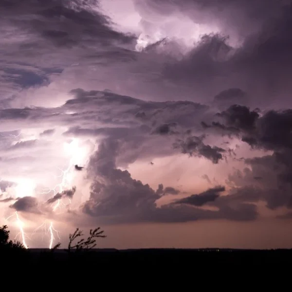 Thunderstorm lightning