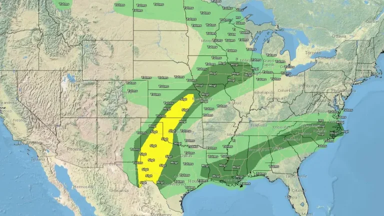 WPC Convective Outlook for Wednesday, April 23, 2025