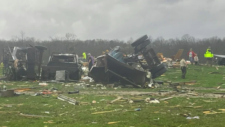 Tornado damage in Missouri on April 3, 2025