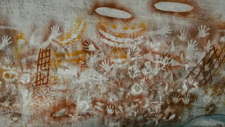 cave drawings by Athithan Vignakaran