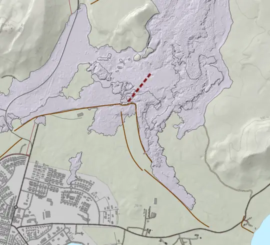 iceland eruption near grindavik april 1 2025 location