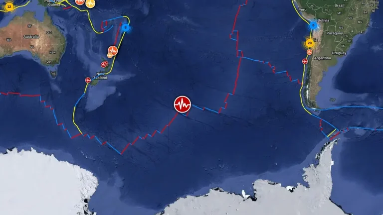 m6.3 earthquake pacific-antarctic ridge april 2 2025