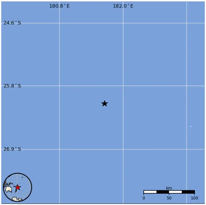m6.5 earthquake fiji april 13 2025 usgs epe
