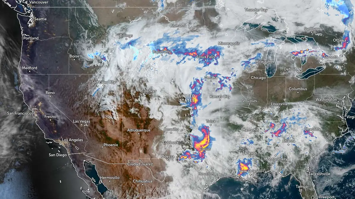 satellite image goes-east united states of america 1400 utc april 24 2025