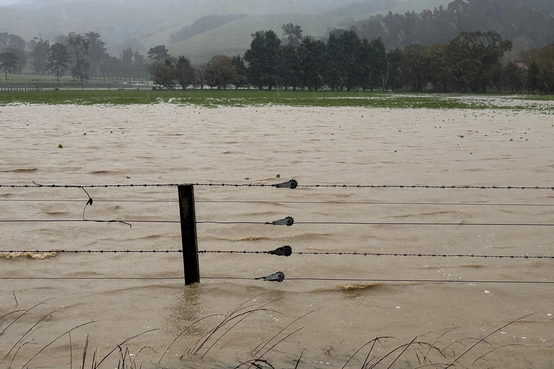 Flooding in Christchurch on May 1, 2025