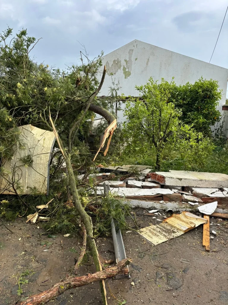 Tornado in Porto Peles on May 2, 2025. Image credit: Fábio Raimundo Acosta