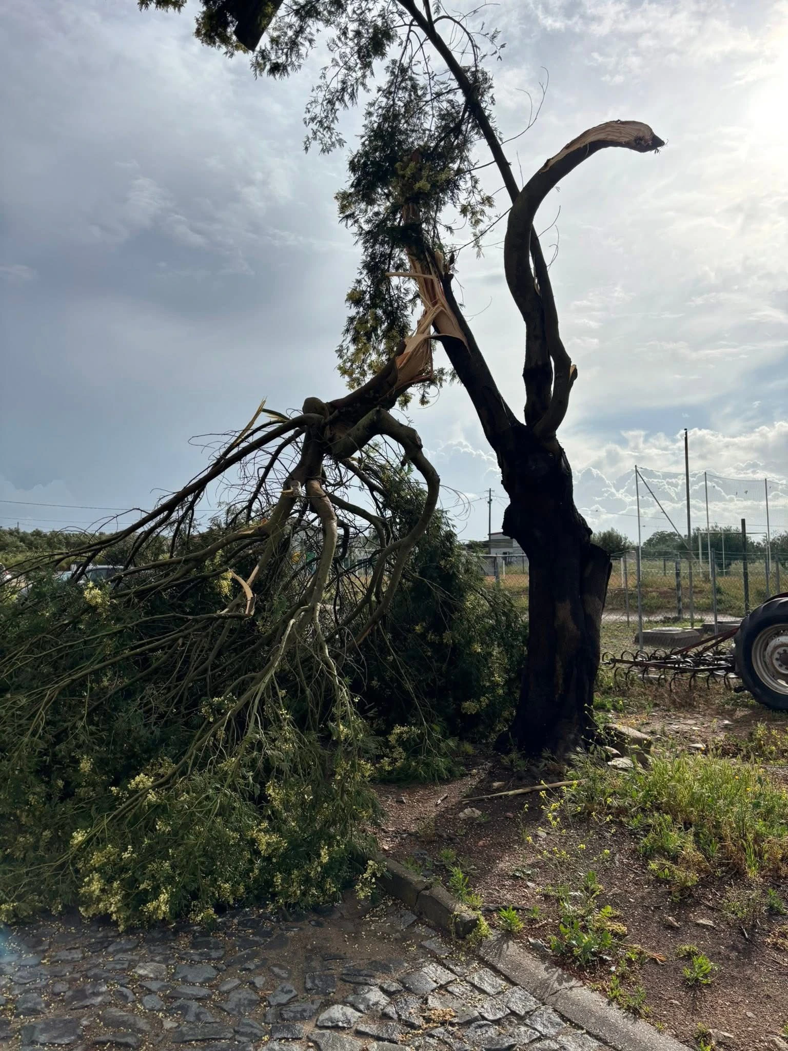Tornado in Porto Peles on May 2, 2025. Image credit: Fábio Raimundo Acosta