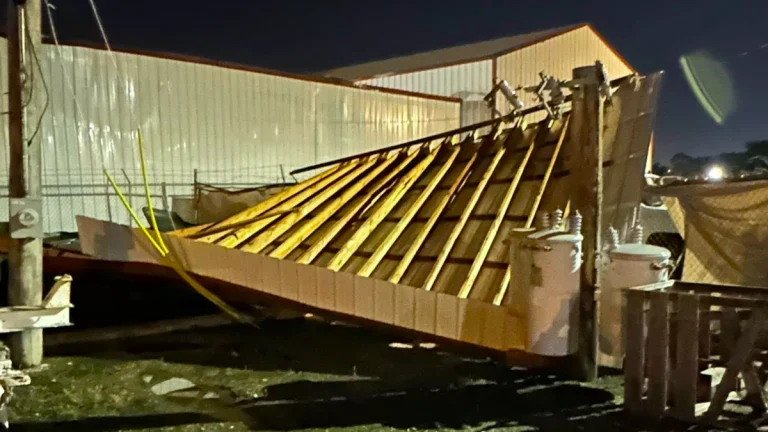 Storm Damage in Skiatook, Oklahoma on Saturday, May 24, 2025