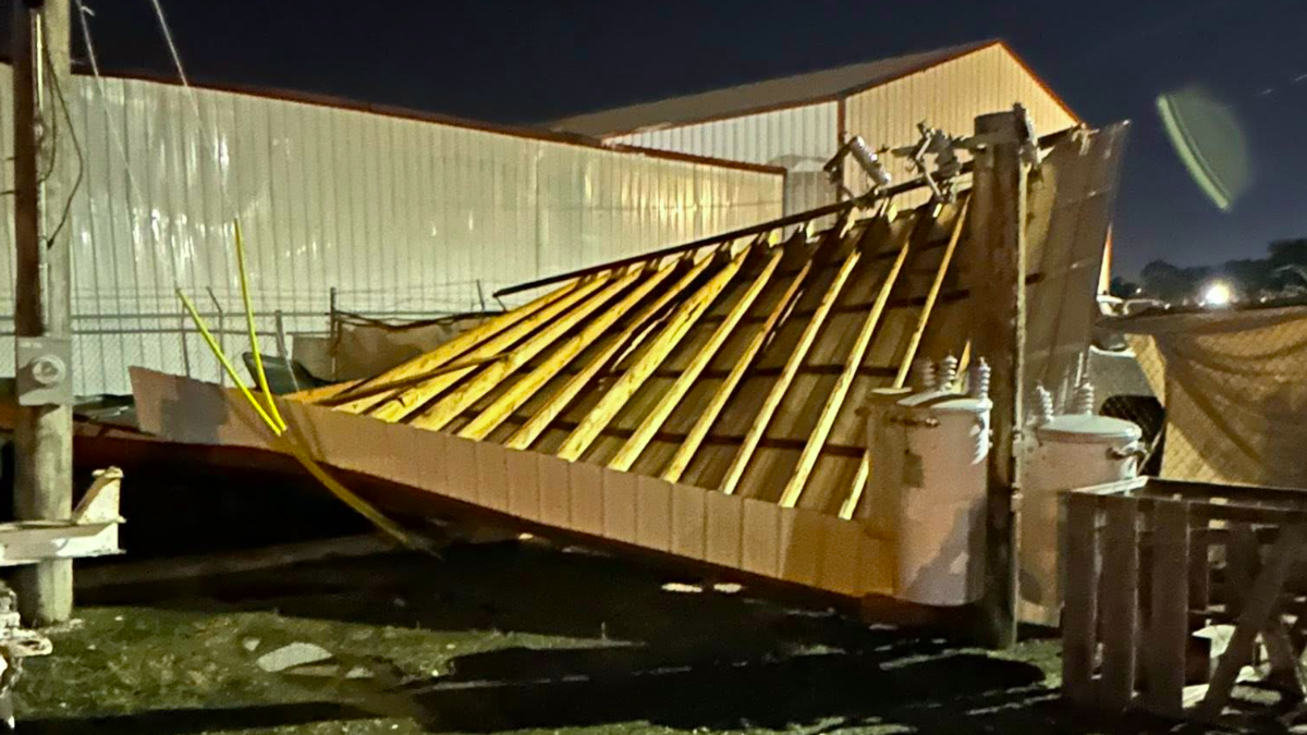 Storm Damage in Skiatook, Oklahoma on Saturday, May 24, 2025