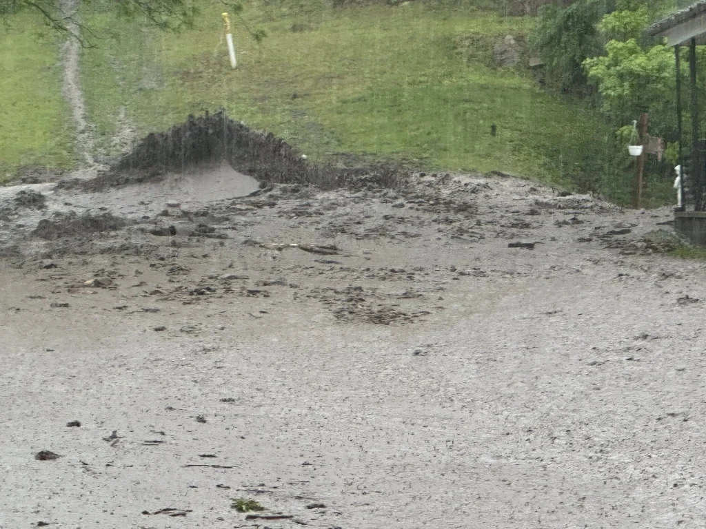 Flooding in Allegany County, Maryland on May 13, 2025. Credit: Barton Hose Company No. 1