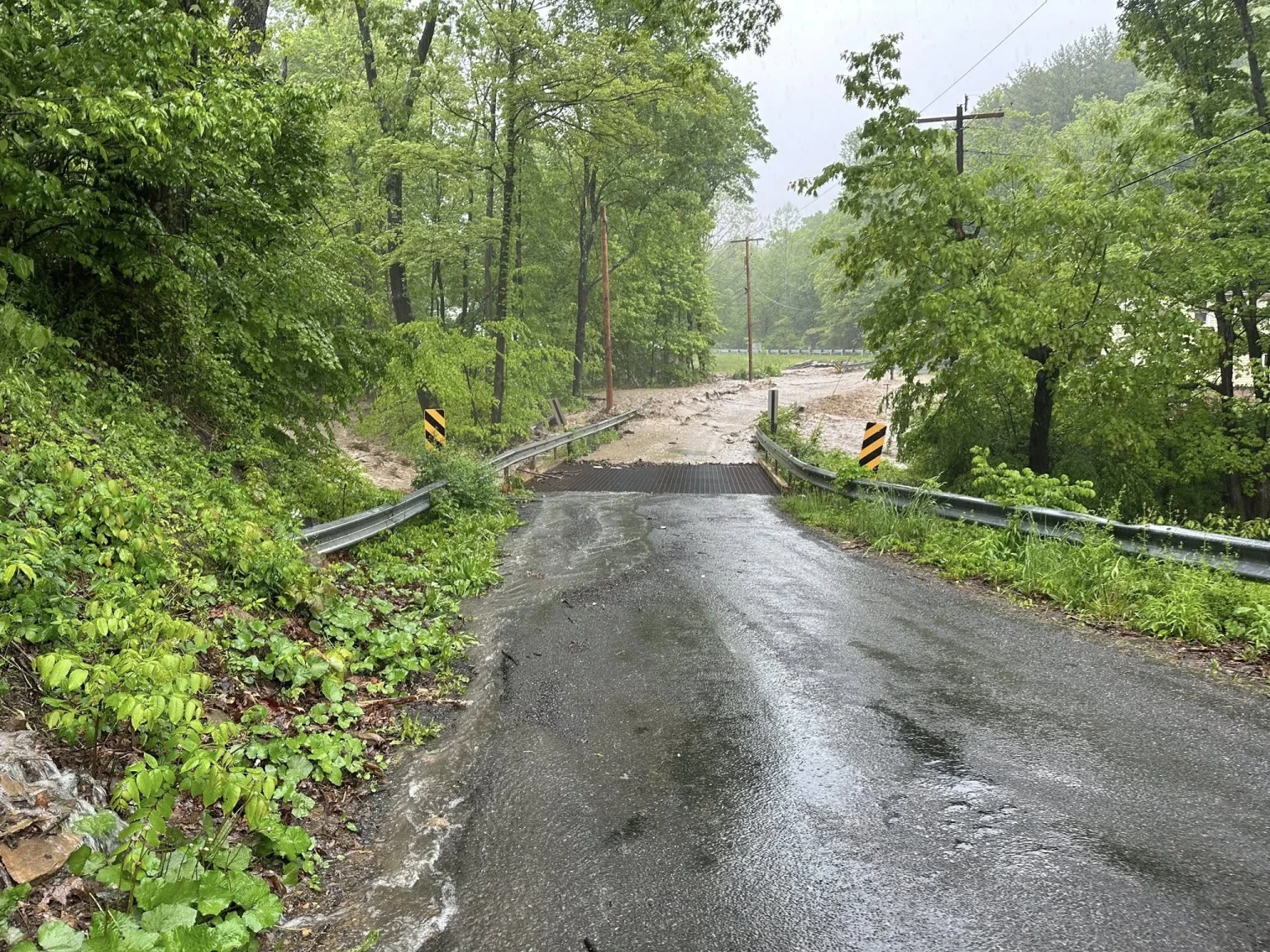 Flooding in Allegany County, Maryland on May 13, 2025. Credit: Barton Hose Company No. 1