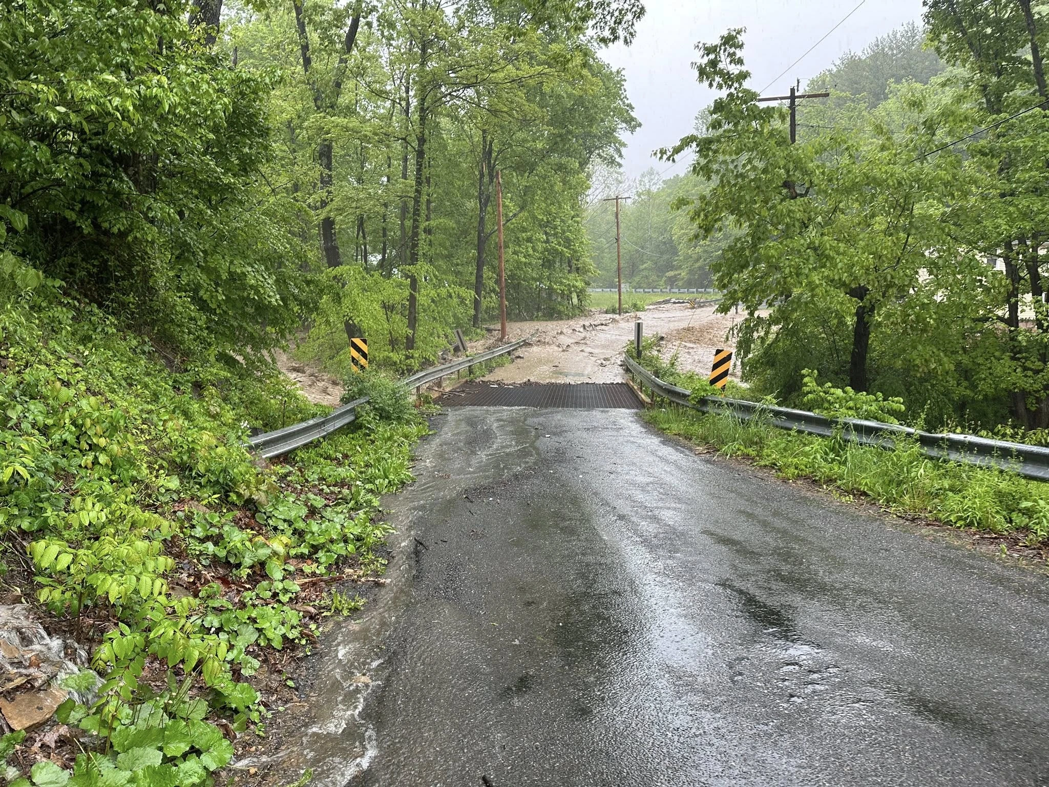 Flooding in Allegany County, Maryland on May 13, 2025. Credit: Barton Hose Company No. 1