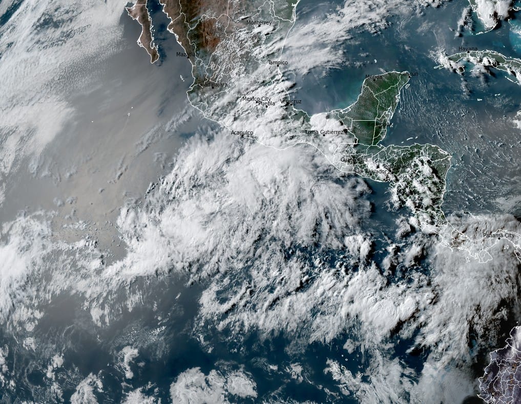 invest 90e satellite image 2250 utc on may 27 2025
