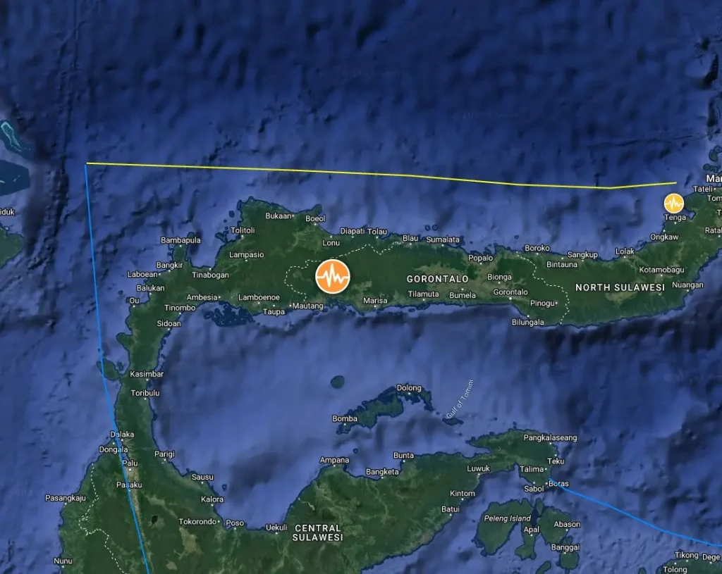 m6.0 earthquake indonesia may 3 2025 bg