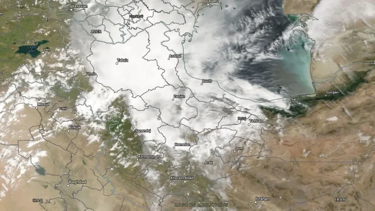 northern iran satellite image may 4 2025 nasa terra modis