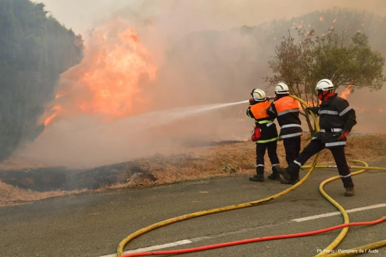 Aude France Wildfire june 29 2025 3