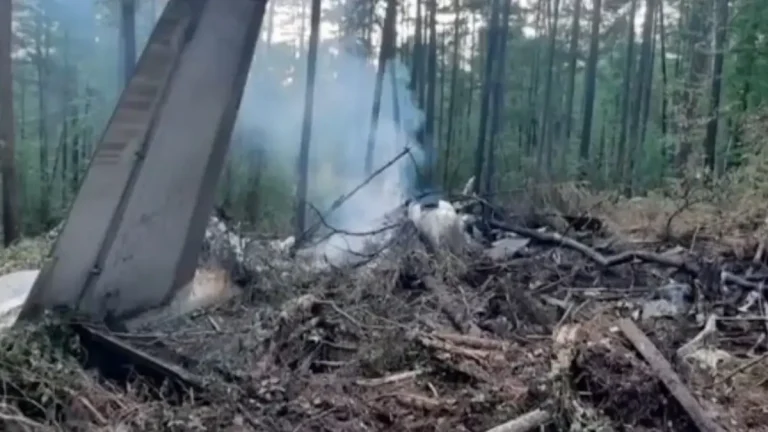 Antonov An-24 passenger plane crashes near Tynda, Russia, killing 48 july 24 2025