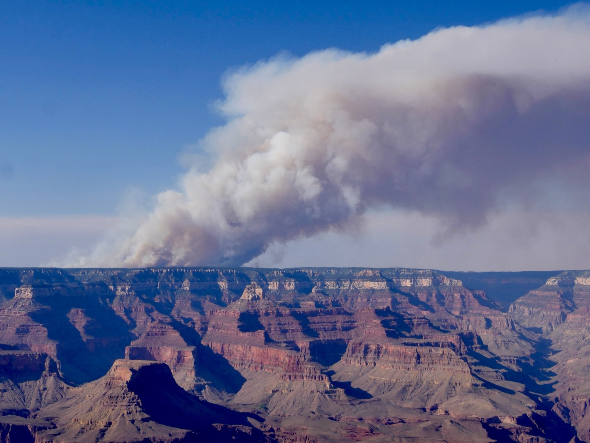 Dragon Bravo fire in Arizona on July 11, 2025. Credit: NPS