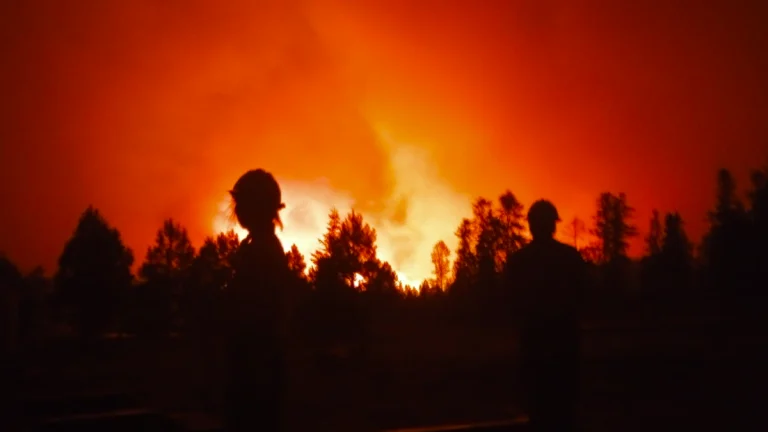 Dragon Bravo fire in Arizona on July 10, 2025. Credit: NPS