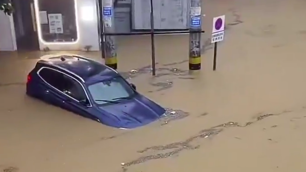 Flooding in Hebei Province, China on July 25, 2025. Credit: yangubin1998