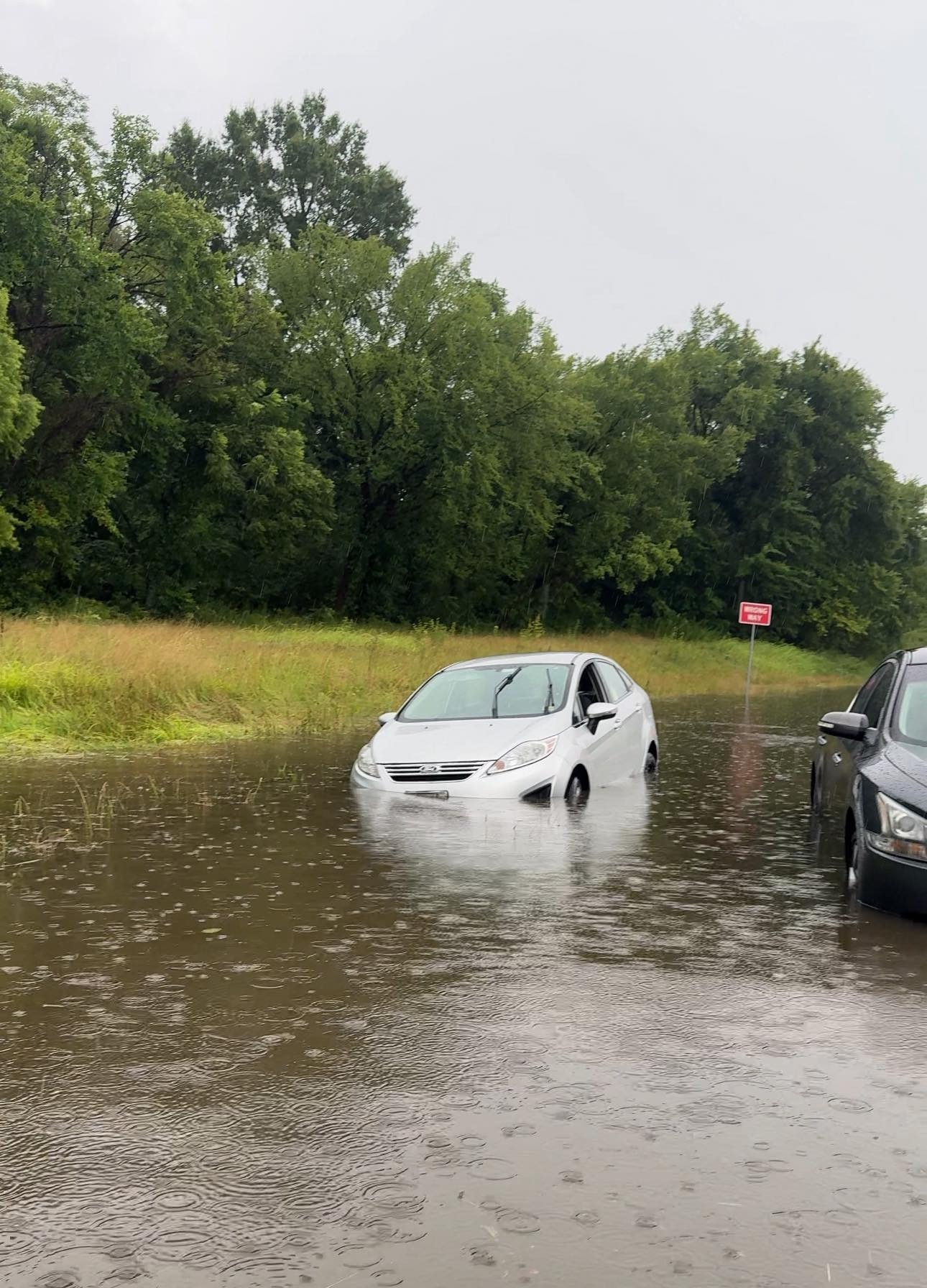 Flooding in Petersburg, Virginia, on Sunday, July 13, 2025. Credit Petersburg Fire Rescue & Emergency Services