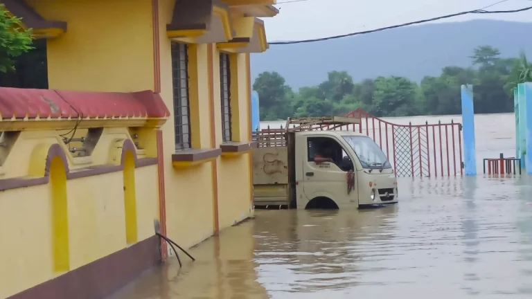 Floods in Jharkhand, India. Credit: Bablu Kumar Sharma