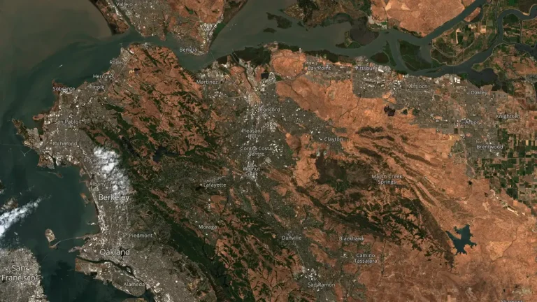 contra costa centre bay area california satellite image july 7 2025