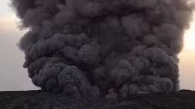dense ash emission erta ale ethiopia july 15 2025