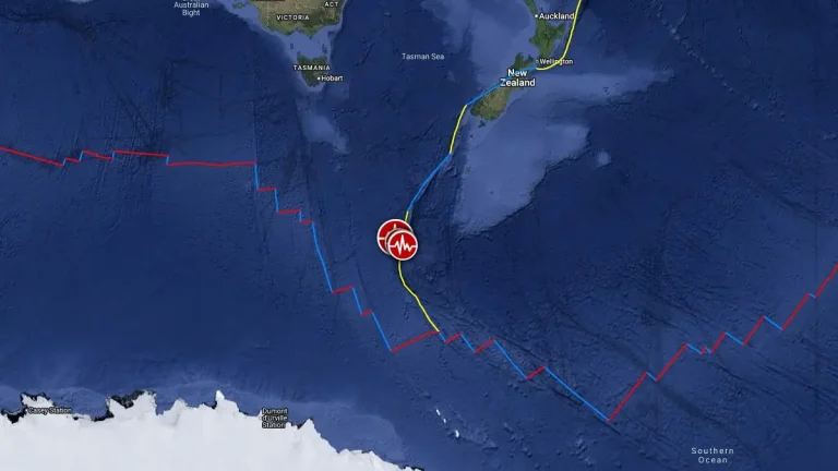 epicenter of m6.9 earthquake macquarie island region july 28 2025