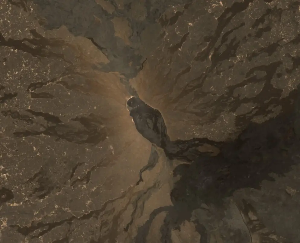 erta ale volcano satellite image july 6 2025 sentinel-2