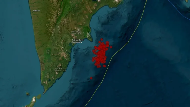 kamchatka russia earthquakes july 20 - 22 2025 f