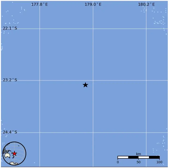 m6.6 earthquake south of fiji islands july 29 2025 usgs epe