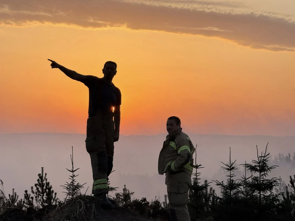Langdale Moor Fire, 13 august 2025