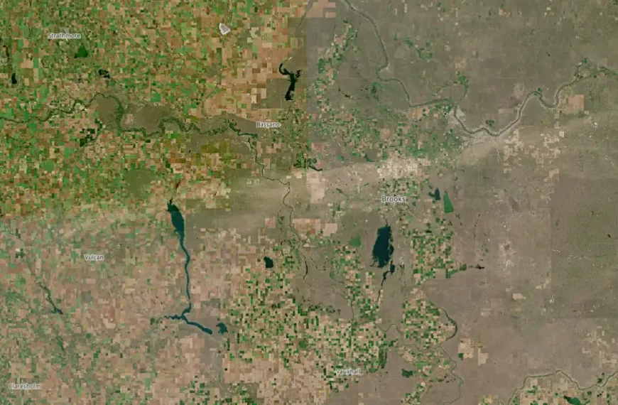 300km hailstorm damage strip alberta canada aug 20 2025 image aug 25