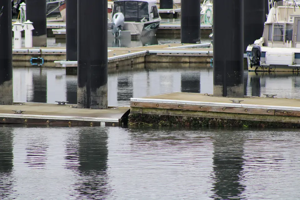 Crescent City Harbor Tsunami. Credit Crescent City Harbor