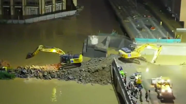 Flooding in Huizhou, Guangdong. Credit: Yangyubin1998