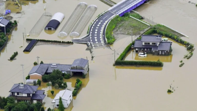 Flooding in Japan on August 11, 2025. Credit: miuJ19