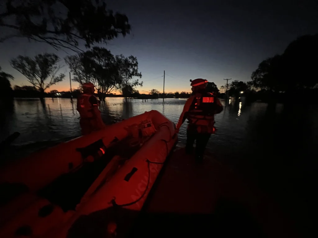 Flooding in New South Wales, Australia. Credit NSW SES