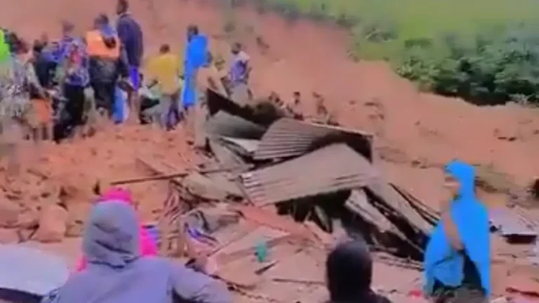 Landslide in Guinea on August 20, 2025