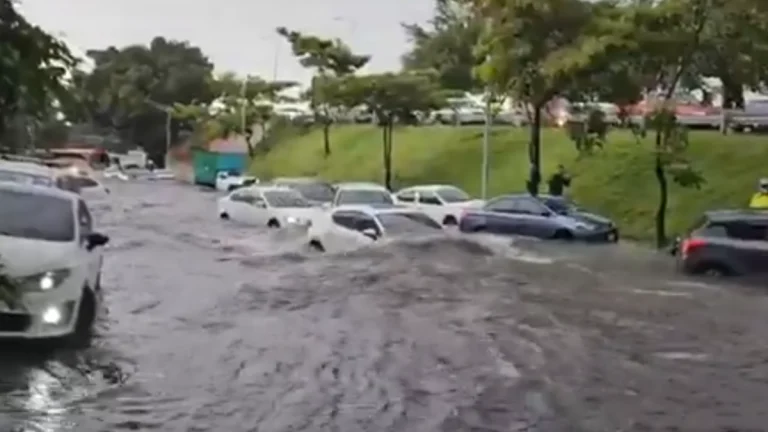 Flooding in Guadalajara, Jalisco, Mexico on August 20, 2025.