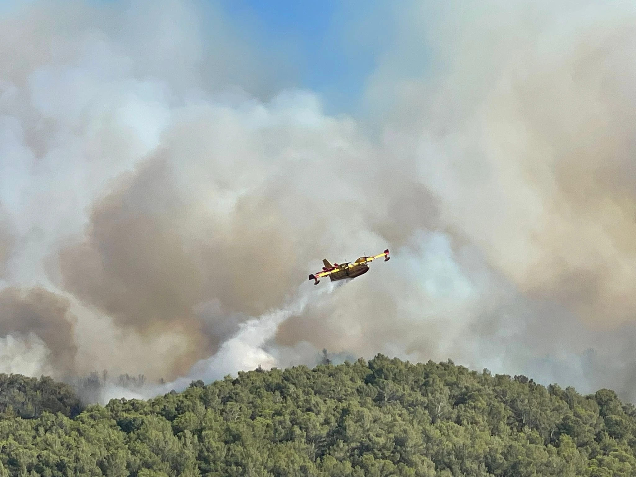 aude wildfire france august 5 2025