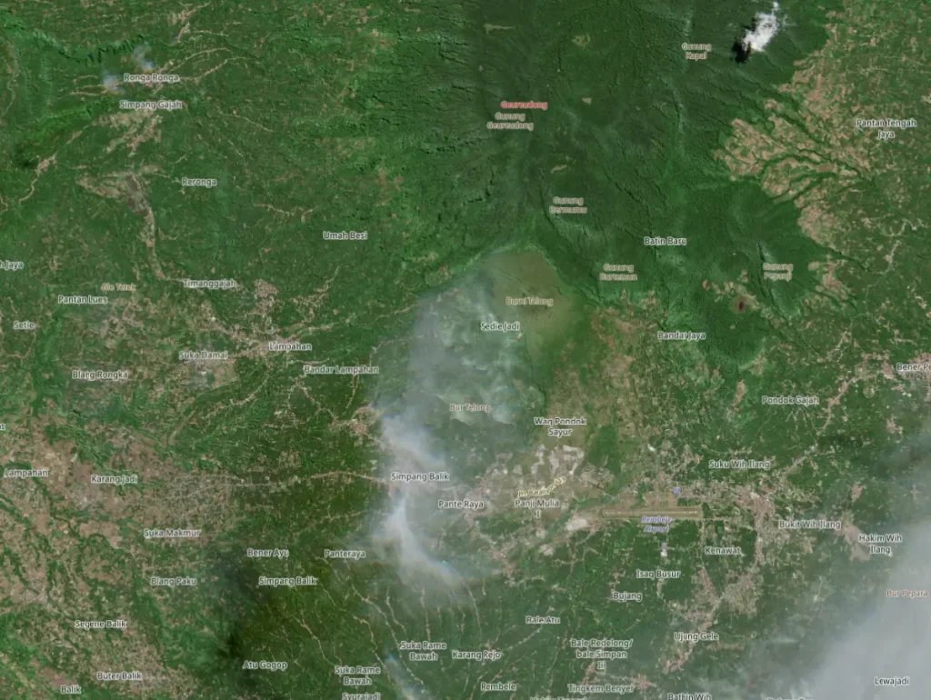 bur ni telong indonesia satellite image july 29 2025