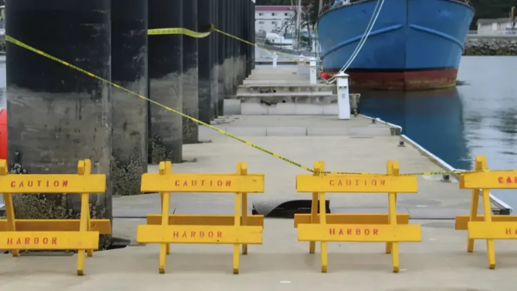 crescent city harbour tsunami usd 1 million in damages