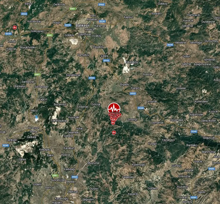epicenter m6.1 earthquake turkey on august 10 2025 bg