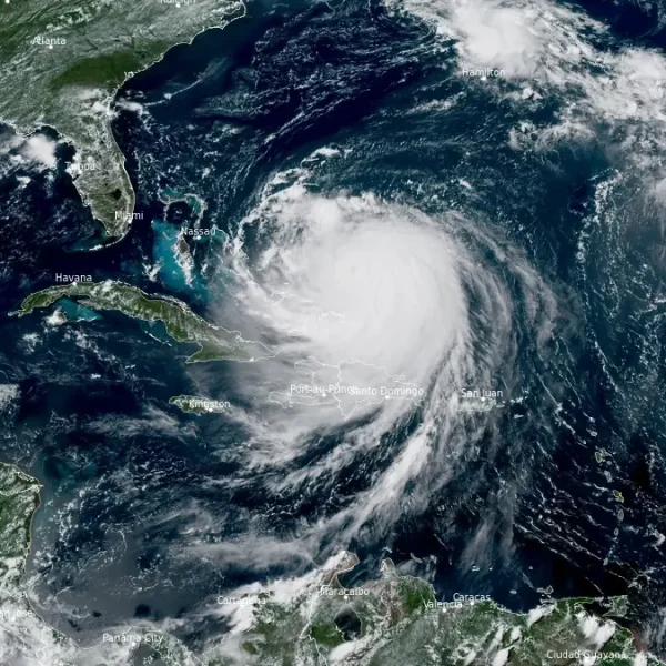 hurricane erin 1850z august 18 2025
