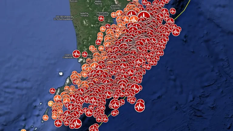 kamchatka earthquakes july 27 - august 27 2025 usgs f